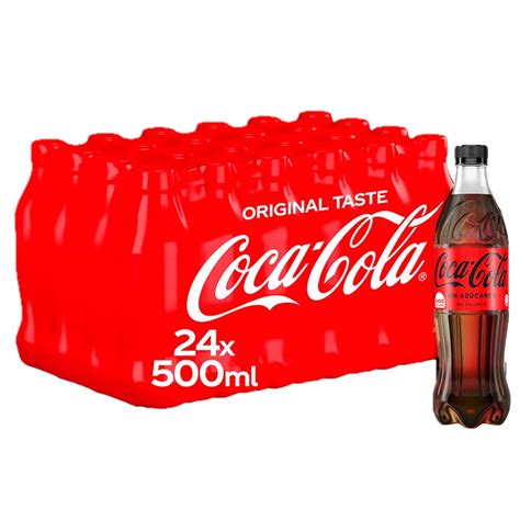 Coca Cola Zero Botellín 500 ML x 24 UDS La Barraca