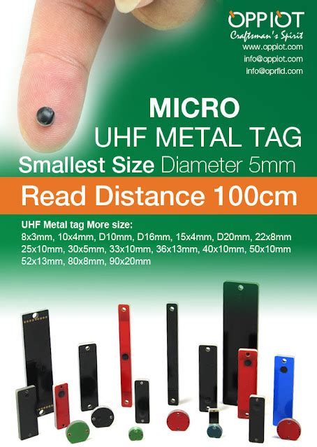 OPP IOT Focus On UHF RFID Tags Design And Manufacture MICRO UHF METAL