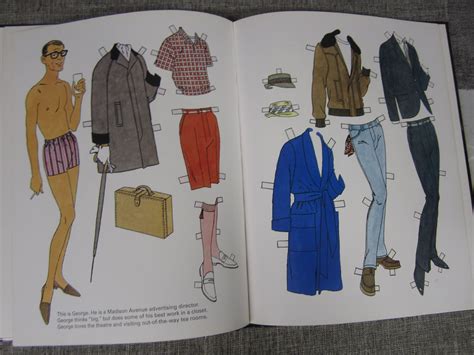 New Attitude Paper Doll Book Adult Paper Doll Book Hardback Book 11