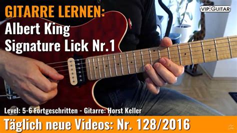 Albert King Signature Lick Nr Vip Guitar De