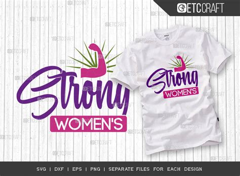 Strong Womens Svg Cut File Womens Day Svg Girl Power Strong Girl