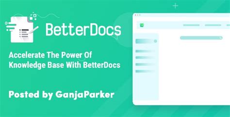 Betterdocs Pro Create Manage Knowledge Base Documentations Shop