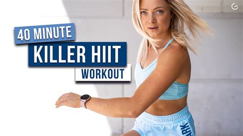 Min Killer Hiit Workout Full Body No Equipment Circuit Training