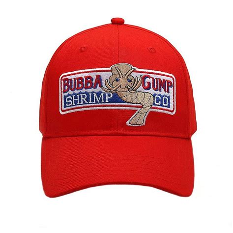 Bubba Gump Baseball Cap Adjustable Shrimp Co. Embroidered Forest Gump ...