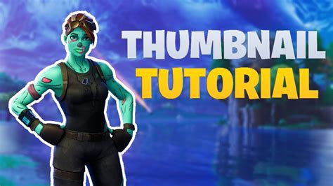 How To Make A Fortnite Thumbnail For Free Using Pixlr Youtube