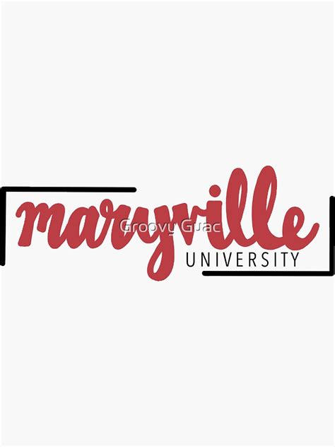 Maryville Sticker By Enschrumpf Redbubble