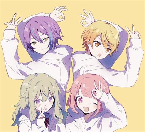 Ootori Emu Kusanagi Nene Tenma Tsukasa And Kamishiro Rui Project