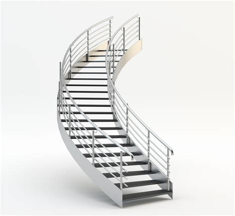 Stairs Staircase 3d Model