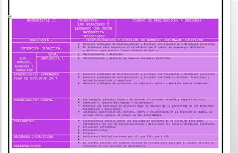 Planeaciones Telesecundaria Ciclo Planeaciones M Xico