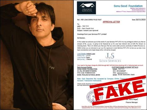 Sonu Sood Slams Fraudster Who Claimed To Provide Loans Under Sonu Sood ...