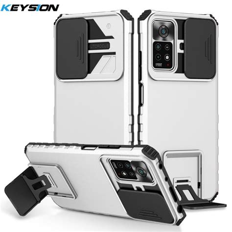 Keysion Shockproof Case For Redmi Note Pro G S Push Pull