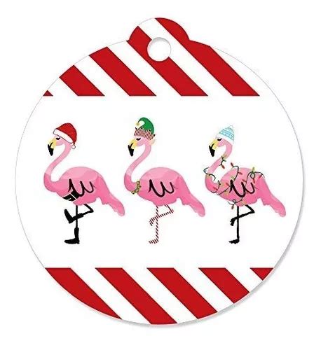 Cascabeles Big Dot Of Happiness Flamingle Bells Etiquetas Cuotas