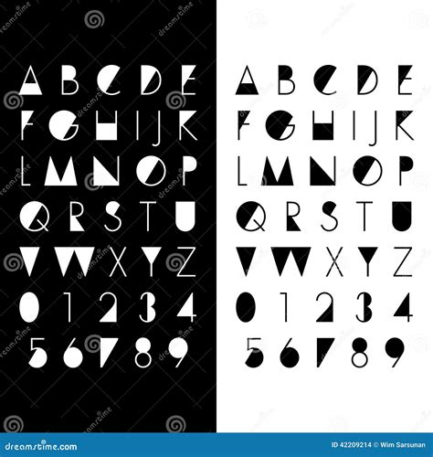 Modern Numbers Font