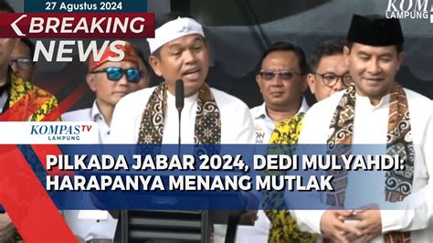 Full Dedi Mulyadi Erwan Setiawan Usai Daftar Pilkada Jawa Barat