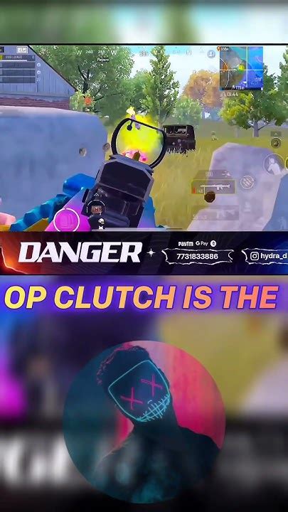 Hydra Danger 🐉 Op Clutch 😱 Shorts Bgmi Pubgmobile Shortvideo