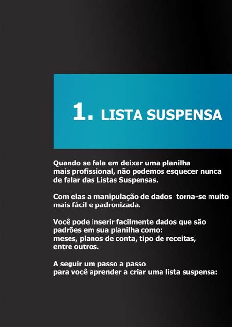 Dicas De Excel Para Deixar Suas Planilhas Muito Mais Profissionais Pdf