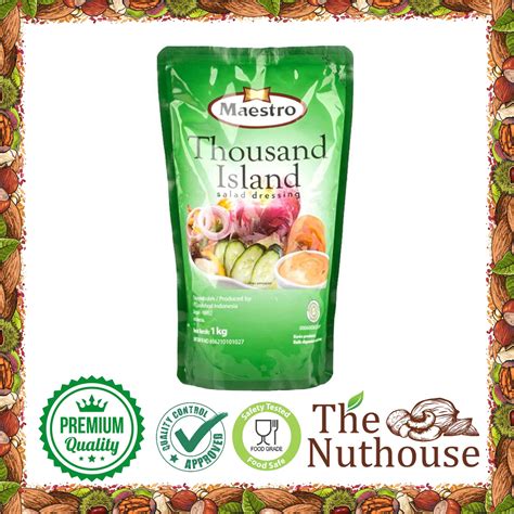 Jual Maestro Thousand Island Saos Salad Dressing Original 1kg Halal