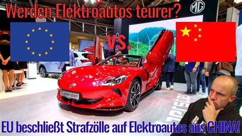 Werden Elektroautos Teurer Eu Beschlie T Strafz Lle Auf E Autos Aus