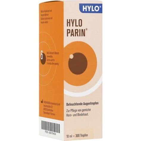 Delivery Service From Germany HYLO PARIN Eye Drops 10 Ml