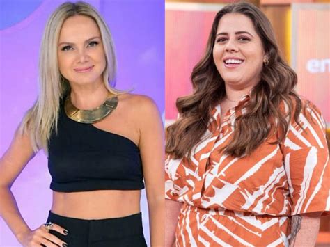 EXCLUSIVO Climão entre Eliana e Tati Machado na Globo Não é bem assim