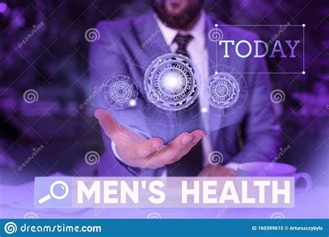 Texto Escrito En Word Men S Health Concepto De Negocio Para El Estado