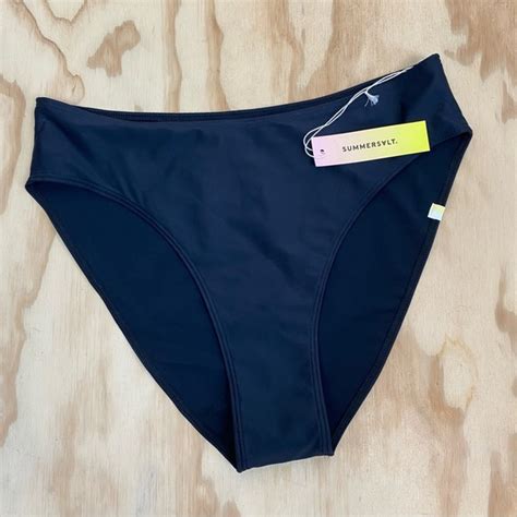 Summersalt Swim Nwt Summersalt The High Leg Mid Rise Bikini Bottom Poshmark