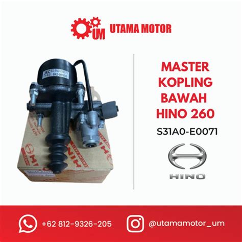 Jual MASTER KOPLING BAWAH HINO 260 S31A0 E0071 Jakarta Barat