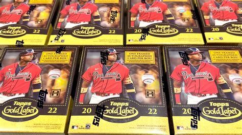 New Release 2022 Topps Gold Label Baseball Cards Youtube