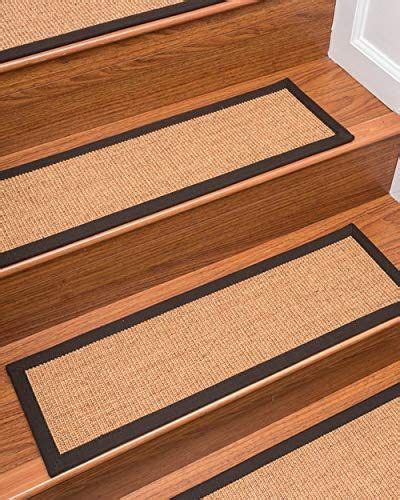 NaturalAreaRugs 100 Natural Fiber Divine Sisal Brown Handmade Stair