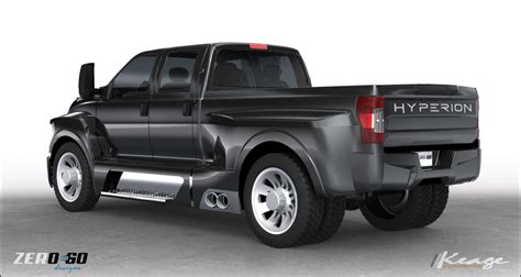 Full Black Custom Ford F650 HYPERION, Top Line Pickup