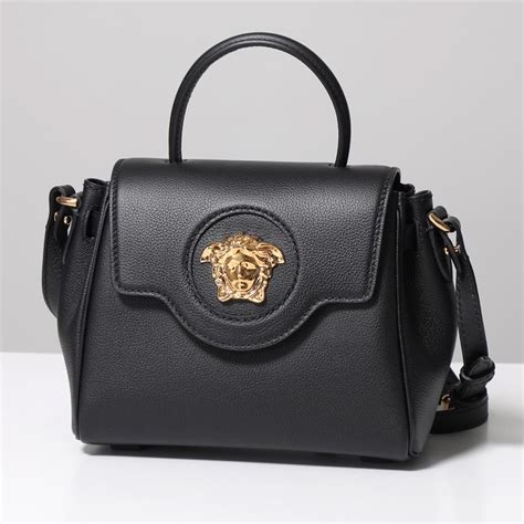 Versace ヴェルサーチ ハンドバッグ Dbfi040 Dvit2t レディース ラ メドゥーサ スモール レザー ストラップ2種類