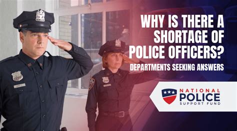 Why Is There A Shortage Of Police Officers National Police Support Fund