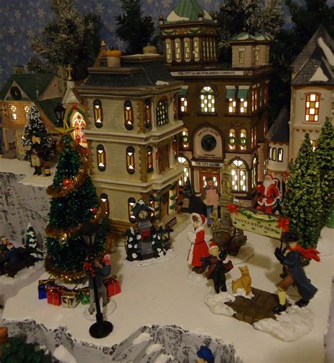 Christmas A Snow Village Display Platform Base for Dept 56 Lemax 2 pc ...