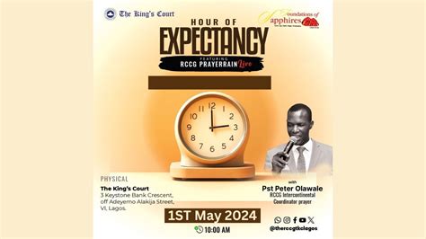 Hour Of Expectancy With Pastor Peter Olawale 1st May 2024 YouTube