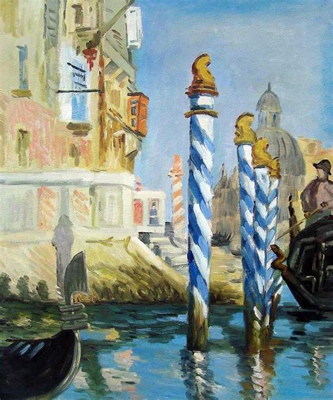 Manet - The Grand Canal, Venice Oil Painting Reproduction