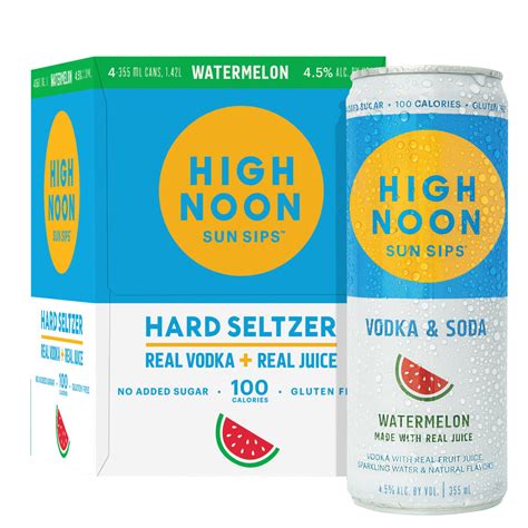 High Noon Watermelon Vodka Hard Seltzer Variety | ShopSK