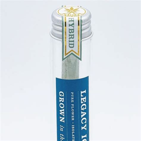 Legacy Organics Lemon Drop 5g Pre Roll Blunt Pack Isolate Infused