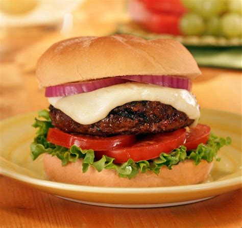 Fresh Mozzarella Burger Galbani Cheese Authentic Italian Cheese