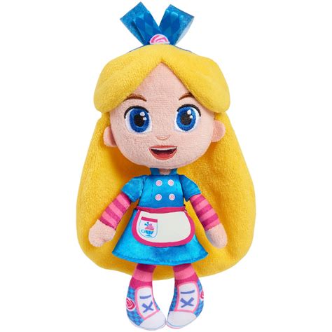 Disney Junior Alice’s Wonderland Bakery 8 Inch Alice Small Plush Doll ...