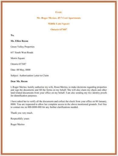 Legal Authorization Letter Examples Format Pdf Tips