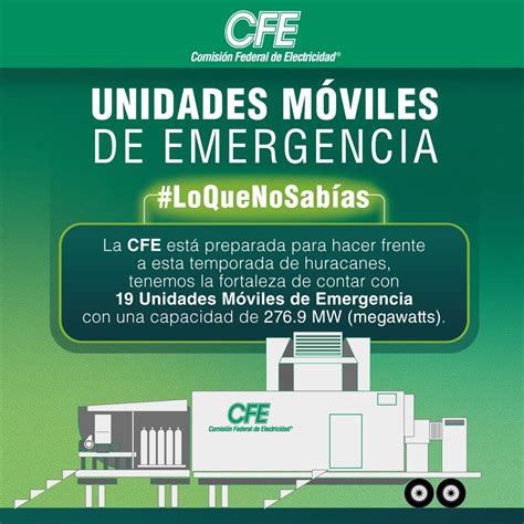 Protección Civil México on Twitter RT CFEmx LoQueNoSabías La CFE