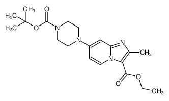 7 4 Terc Butoxicarbonil Piperazin 1 Il 2 Metilimidazo 1 2 A