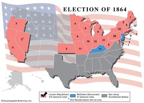 United States presidential election of 1864 | Abraham Lincoln, Andrew Johnson & Reelection ...