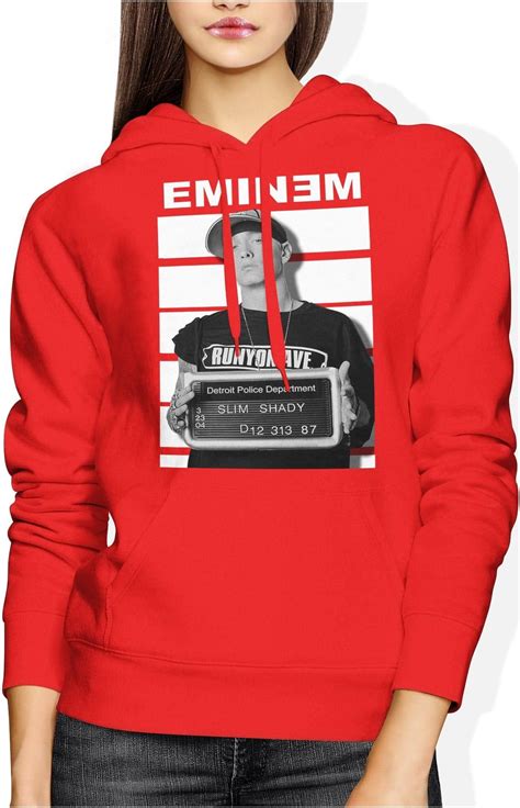 Eminem Slim Shady Damska Bluza Z Kapturem M Czerwony Ceny I Opinie