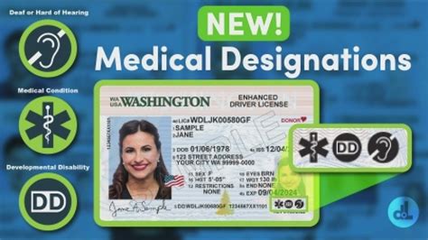 Washington Adds Medical Designations To Drivers Licenses Ids