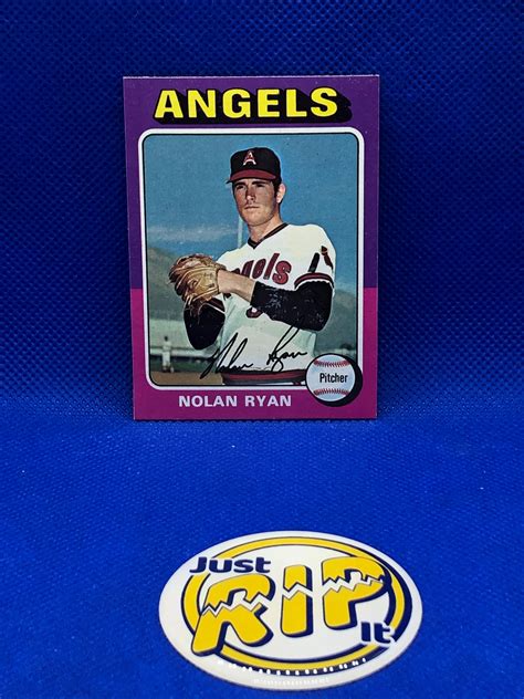 The Ryan Express Nolan Ryan 1975 Topps Mini Rbaseballcards