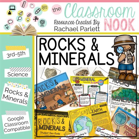 Getting Ready To Teach Rocks And Minerals — The Classroom Nook Rocks And Minerals Rock Cycle