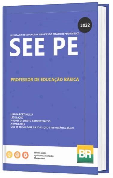 Apostila SEE PE 2022 Professor de Educação Básica Balcão de Concursos