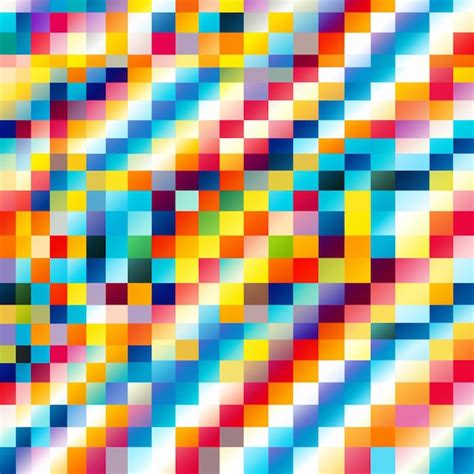 Premium AI Image | Checkered Wallpaper Design with Vibrant Colors