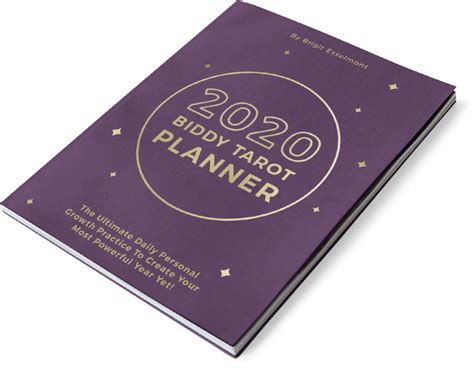 Manifest Your Best Year Yet with the 2020 Biddy Tarot Planner